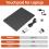 Pavé Tactile Bluetooth Gestes Multifonctions Trackpad Sans Rechargeable pour Ordinateur Portable IOS , Noir 9
