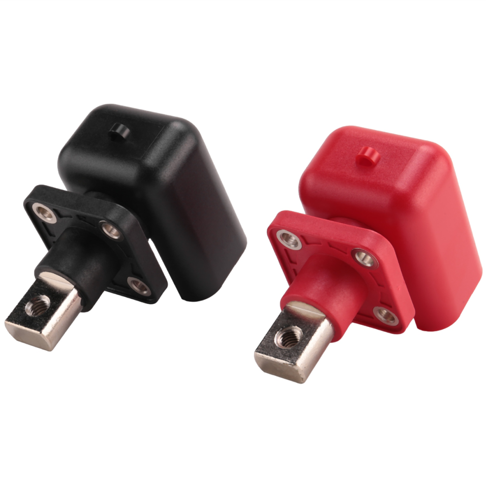 2 Piã¨Ces 200A All-Copper Lithium Battery Post High Current Copper Terminal Connecteur De Batterie Borne Stockage D'ã©Nergie (B) 4853568905531