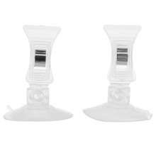 (R) 2 Stueck 47mm Kalre Plastik Wand Saugnapf Clip Klemme