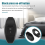 Black Bedroom On Off Button In Line Switch 6A/250VAC 10A/125VAC 9