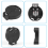 2 Pcs CR2450 Coin Cell Button Battery Socket Holder Case Pins Black 5