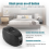 Black Bedroom On Off Button In Line Switch 6A/250VAC 10A/125VAC 7