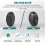 Black Bedroom On Off Button In Line Switch 6A/250VAC 10A/125VAC 8
