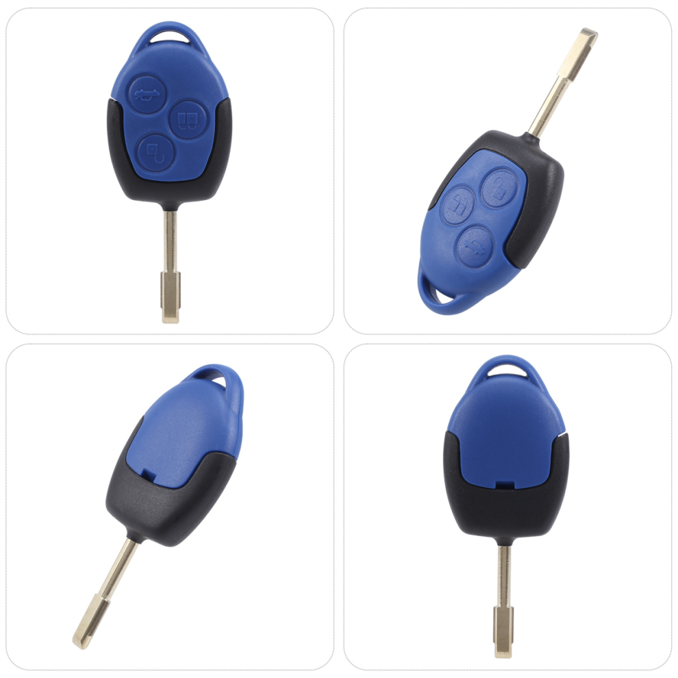 3 Knopfabdeckung Shell Key Fernbedienung Kã¶Rper Und Schlã¼Ssel Fã¼R Transit Blau 4853568911204