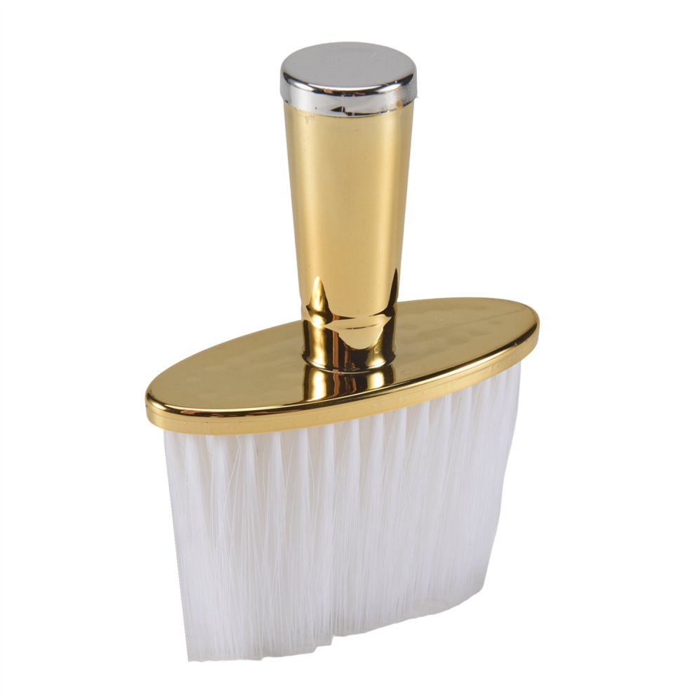 Jehiatek Barber Neck Duster Cleaning Face Hair Brush For Cutting Sweeping Brushes Cleaner Accessories Tool Gold