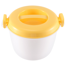 Tragbarer Mikrowellen-Reiskocher Multifunktionsdampfer 2800 Ml Isolier-Brotdose DampfgeräTe für die Mikrowelle