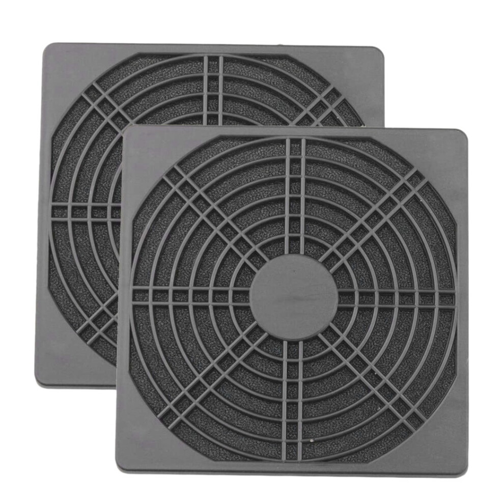 2 Stã¼Cke Staubdichter Geblã¤Se Schutz Abs Computer Ventilator Grill 120 Mm Lã¼Fter Filter Gitter Abdeckung Werkzeugloses Sieb 4853568919279
