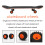 Off Road Skateboard Longboard (Set mit 4 BehäLter Lagerung HüLse) 7