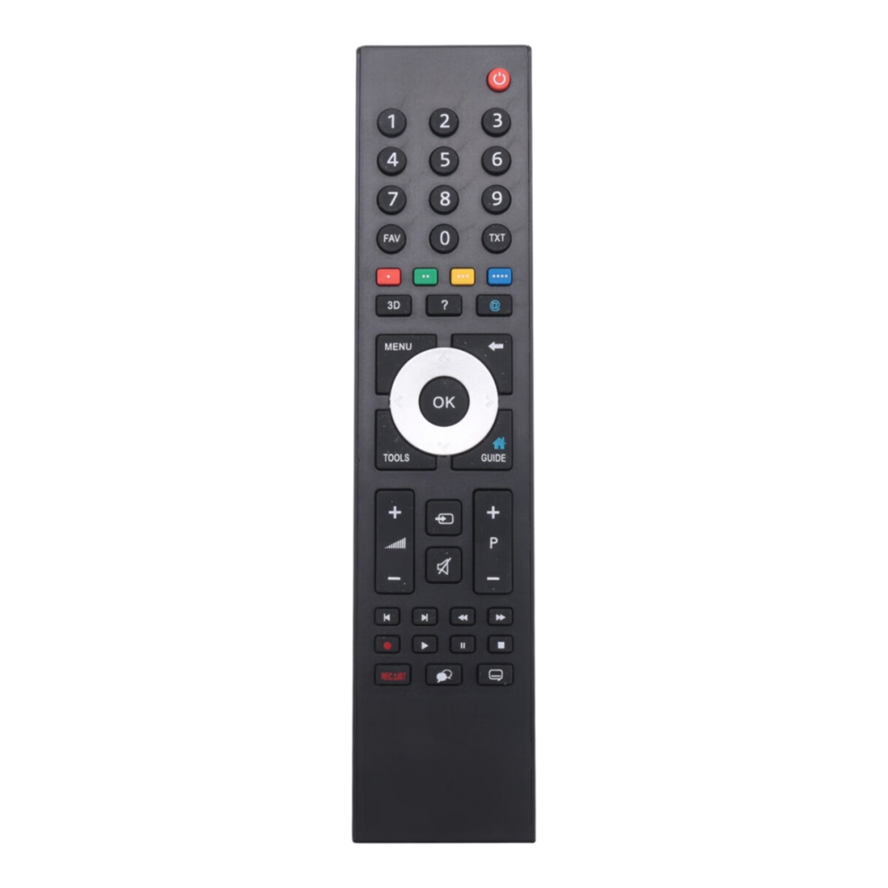 Photos - Remote control Jehiatek TP7187R Fernbedienung fÃ¼r Smart TV Ersatzfernbedienung Schwarz 