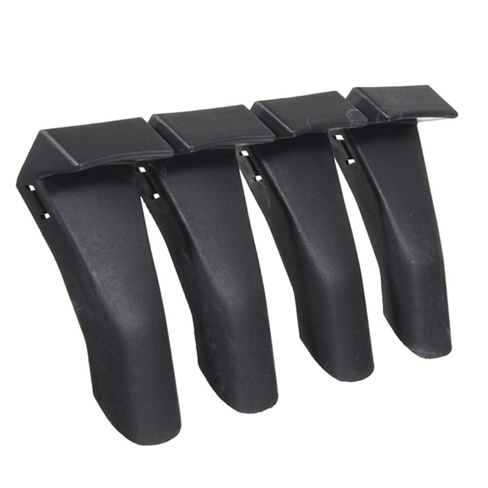 Set Of 4Pcs Plastic Inserts Jaw Clamp Cover Protector Wheel Rim Guards For Tire Changers Black 689788461892