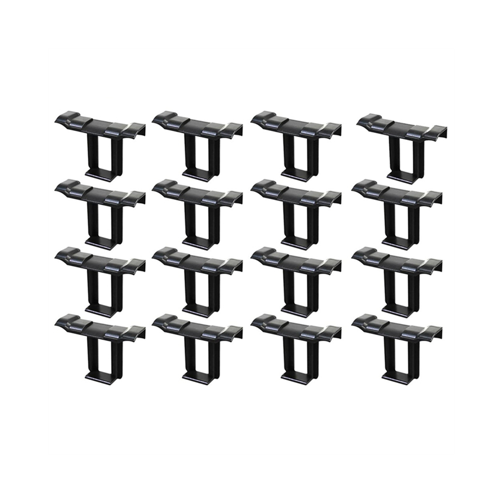 16Pc 35Mm Wasserablauf-Clips Fã¼R Solarpanels, Pv-Clips Wasserabfluss Photovoltaik-Panel-Wasserablauf-Clips 4853568933619