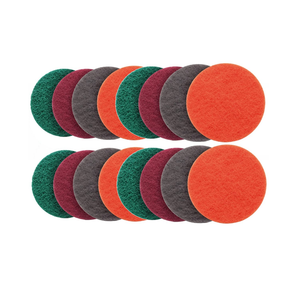 Photos - Grinder / Polisher Jehiatek 16-Teiliges Schleifvlies-Set Schleifwerkzeuge Polierpads 5 fÃ¼r , Edelstahl, MÃ¶Bel, KÃ¶Rnung 180 400 800 1500 
