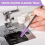 20 Pcs Cranny Sewing Machine Cleaning Brushes, Reusable Silicone Bristles Brushes for Internal 3