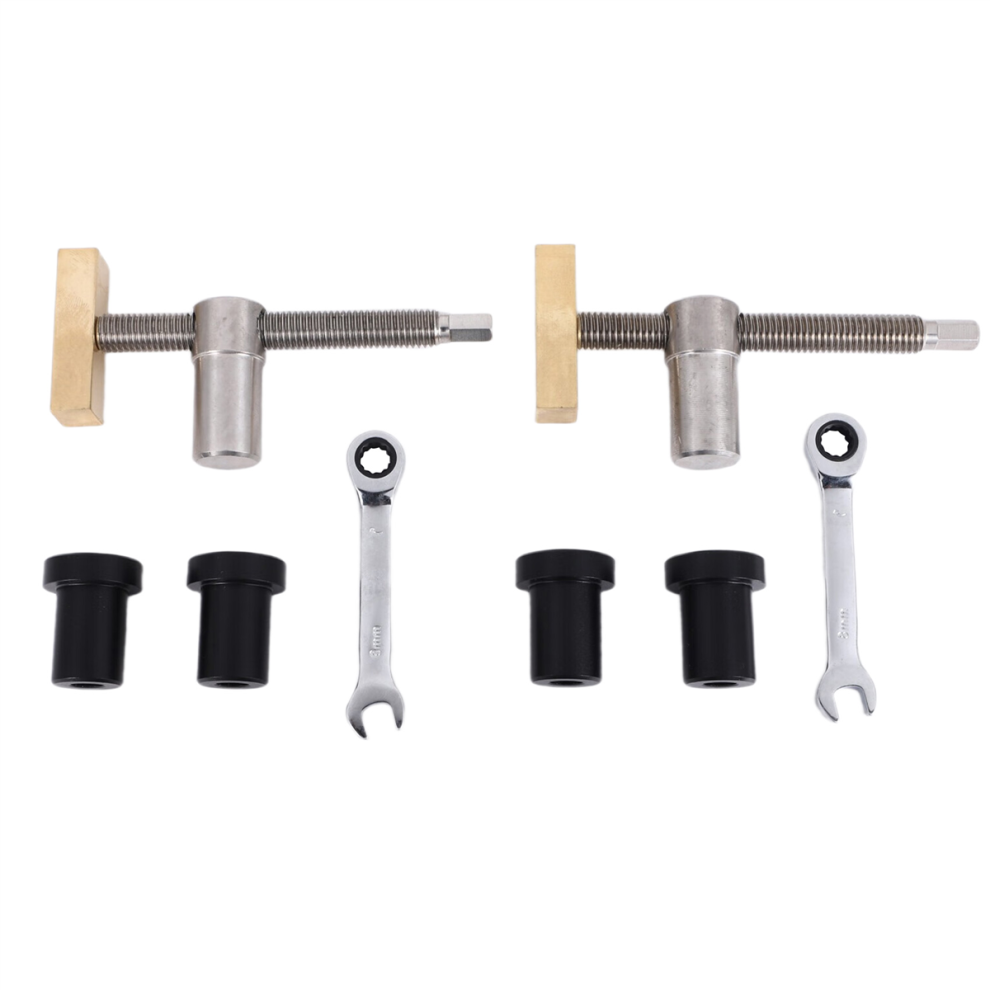 Woodworking Bench Dog Clamps With Stop Sets, Clip Clamp Fixture Vise Joinery Carpenter Tools(20Mm) B 4853568936641