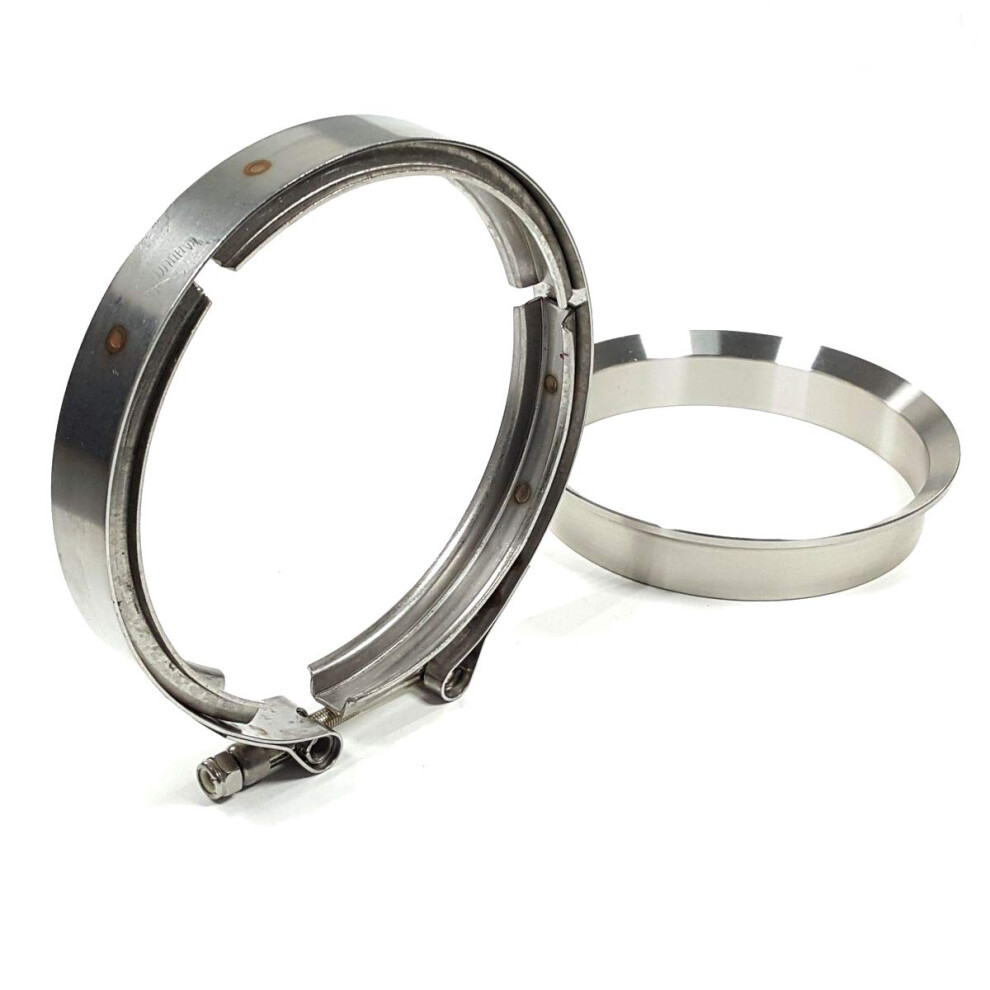 V Band Flange Clamp For Borg Warner S400 S400sxe S475 S480 S463 S467 Sxe Sx Turbo Pipe 5' 689788462295