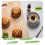 50 Pack Clear Plastic Mini Cupcake Container, Individual Packaging Treat Boxes with Dome Lids for Muffin Macaron 6