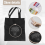 Embroidery Kit for Beginners with 1 Canvas Tote Bag Hoop Thread and Needle-A 9