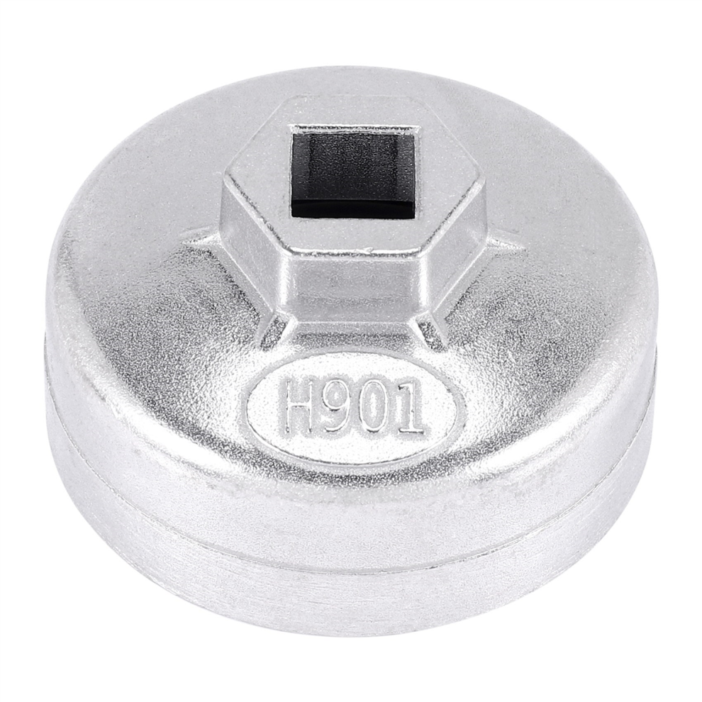 901 14 Flutes Cap Oil Filter Wrench 1/2 Inch Square Drive Tools Socket Spanner Hand Tool 4853568944875