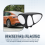 360 Degree Rotation Three Sided Blind Spot Mirror Reversing Parking Auxiliary Convex Left 8