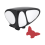 360 Degree Rotation Three Sided Blind Spot Mirror Reversing Parking Auxiliary Convex Left 3