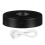 Round Stand Led Rotating Display Base for Crystals Lighted 8 Light Modes Pedestals(Black) 2