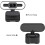 Webcam with Built-in Microphone for Live Stream Video Call Video Conference Online Teaching(Black) 7