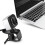 Webcam, Webcam Web Camera Cam 360 Degree Built in Mic Webcam Desktop PC Camera(Black) 2