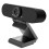 Webcam with Dual Stereo Microphones & Privacy Cover, Full HD USB Desktop Web Computer Camera(Black) 1