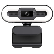 Webcam with Built-in Microphone for Live Stream Video Call Video Conference Online Teaching(Black)