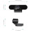 Webcam with Dual Stereo Microphones & Privacy Cover, Full HD USB Desktop Web Computer Camera(Black) 3
