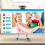 Webcam with Built-in Microphone for Live Stream Video Call Video Conference Online Teaching(Black) 5