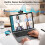 HD Webcam with Built-in Microphone, 1080P Video, Wide Angle Camera, Privacy Cover, for Desktop PC(Black) 5