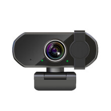 4K Full Hd Computer Network Camera with Microphone USB Plug Laptop Desktop Video Call Work(Black)