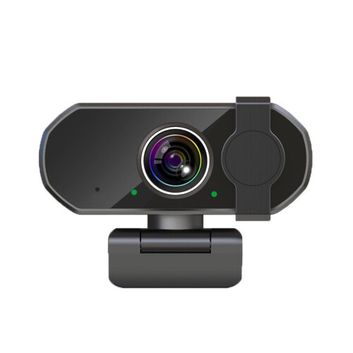 4K Full Hd Computer Network Camera with Microphone USB Plug  Laptop Desktop Video Call Work(Black)