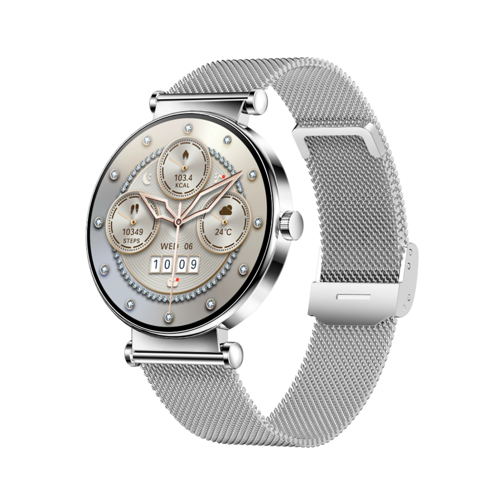 Smartwatch Y16 1.32 Inch Amoled Ultra Slim(Silver) Silver 6976918069771