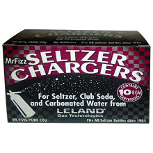 Nab jacky Leland Soda a Seltzer Co2, 40 kusov