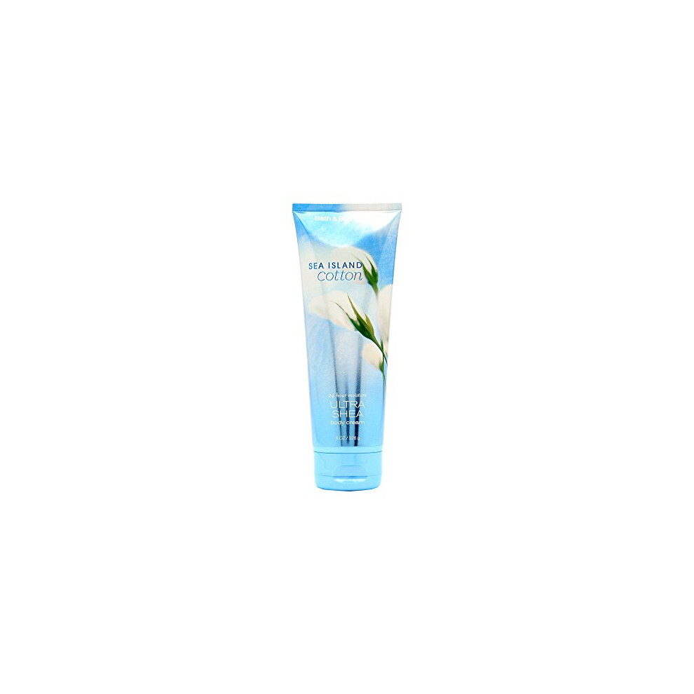 Bath & Body Works Signature Collection Ultra Shea Body Cream Sea Island Cotton 8 Once