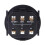 12V/24V/36V/48V/72V LED Digital Battery Status Charge Indicator with Hour Meter Gauge Black 11
