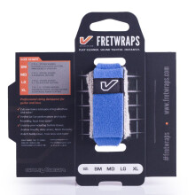 Gruv Gear FretWraps HD 'Sky' Strängdämpare 1-Pack (Blå, Medium) (FW-1PK-BLU-MD)