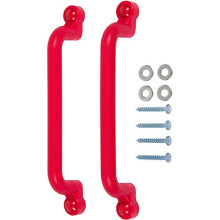 Swing Set Stuff Inc. Spielplatzgriffe mit SSS-Logo-Aufkleber, Rot, 33 cm