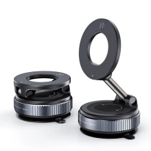 Strong Magnetic Car Phone Holder Mount Vacuum Adsorption Manual Suction Cup 360 Rotating Folding Phone Holder For Smartphones Wall Lazy Phone Bracket