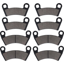 Front Rear Brake Pads for 2016 Polaris General 1000 Ranger Crew XP 1000 570 RZR 4 900 S4 1000 4 Pack