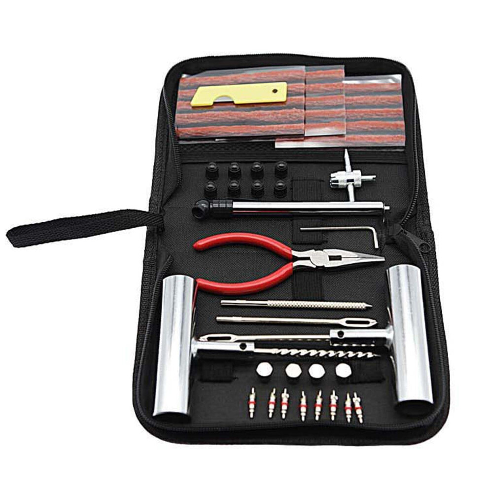 46 Pcs Car Tire Repair Tool Tire Repair Kit For Car, Truck, Rv, Suv 689788467078
