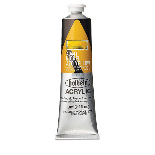Holbein - Χρώμα Ακρυλικό Πυκνό - 60ml - Nickel Azo Yellow