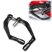 Handguards Carbon Fiber Aluminum Handbar Brake Clutch Levers Guard Protector for Yamaha YZF R6