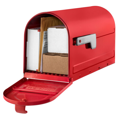 ARCHITECTURAL MAILBOXES 7600R MB1 Mailbox  Medium  Red 2