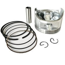 192 Compatible Engine Generator Replacement Parts 92MM Piston Rings Pin Clips Kit