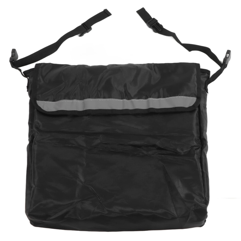 Black Wheelchair Backpack Bag, Wheelchair Pouch, Electric Wheelchair Aries Pouch For Back Of Chair,