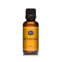 P&J Fragrance Oil Butterscotch 30ml - Candle Scents Soap Making Diffuser Oil Friske dufte