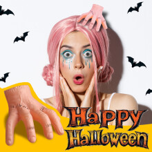 Addams The Family Thing Halloween Ghost Hand Hair Clip Performance Stage Party